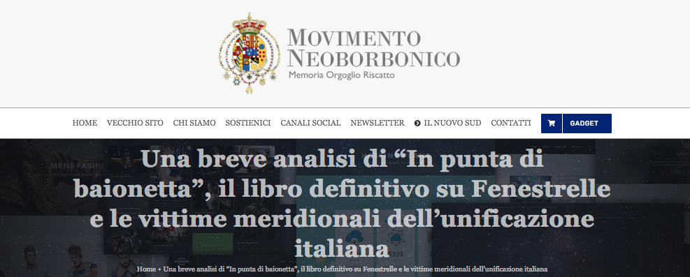Una breve analisi di “In punta di baionetta”, il libro definitivo su Fenestrelle e le vittime meridionali dell’unificazione italiana