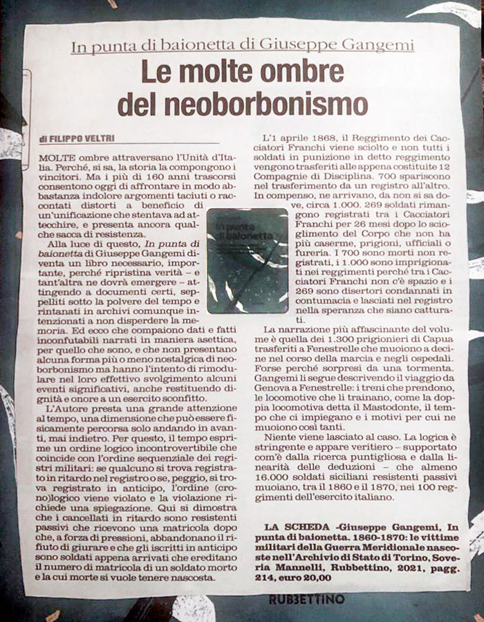 Le molte ombre del neoborbonismo